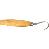 Morakniv Carving Hook 164 - Cuchillo fijo para adulto- unisex- mango: abedul natural- hoja: 52 mm